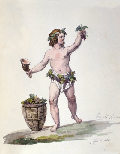 Boski Grawer Bachus z "" Słownika mitologicznego "" autorstwa Unknown artist