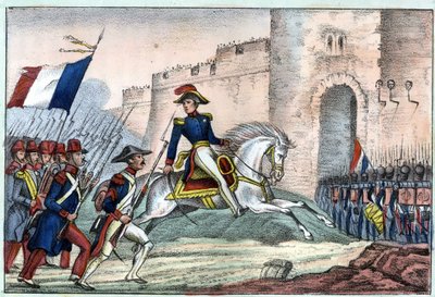 Wkroczenie armii francuskiej do Algieru 5 lipca autorstwa Unknown artist