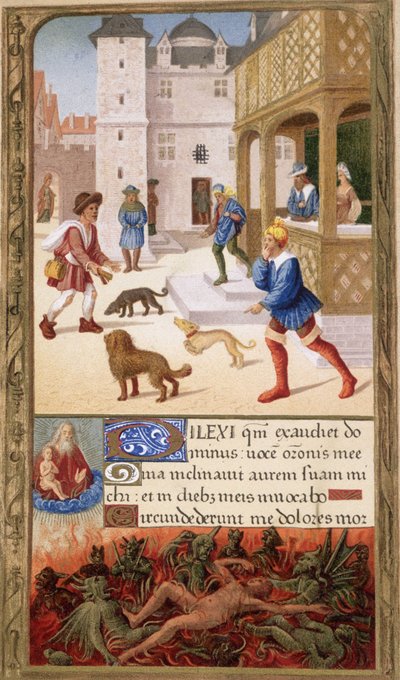 Zaraza, Francja XVI wiek autorstwa Unknown artist