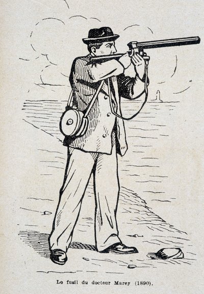 Karabin dr Etienne Jules (Etienne-Jules) Marey (1890) autorstwa Unknown artist