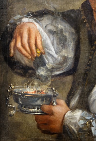 Zmysł węchu (szczegóły) autorstwa Unknown artist