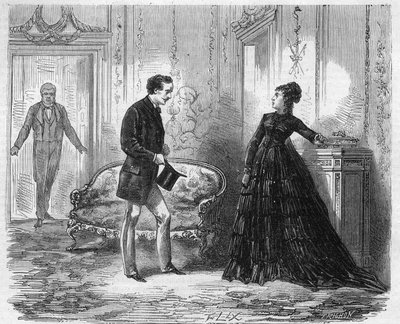 Theatre francais (Theatre-Francais) 25 stycznia autorstwa Unknown artist