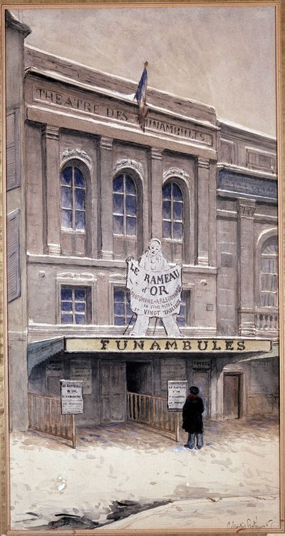 Teatr Zabawek, świątynia bd - XIX w. autorstwa Unknown artist