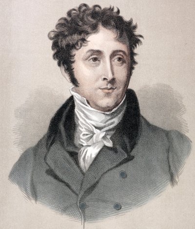 Thomas Campbell (1777-1844), szkocki poeta autorstwa Unknown artist