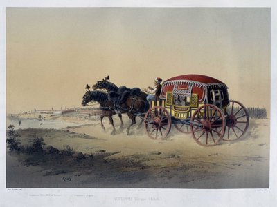 Powóz turecki - XIX w., AD autorstwa Unknown artist