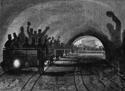 Widok metropolity Londynu. Rytownictwo autorstwa Unknown artist