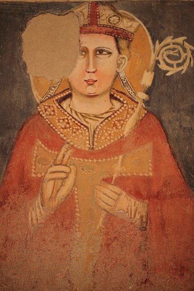 Fresk ścienny w San Zeno Maggiore. Werona autorstwa Unknown artist