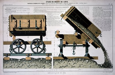 Wagon do robót ziemnych kolei zachodniej autorstwa Unknown artist
