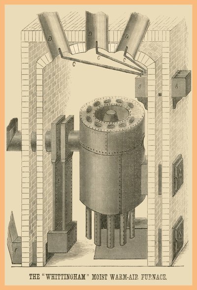 Ciepły piec Whittingham Moist Air autorstwa Unknown Artist