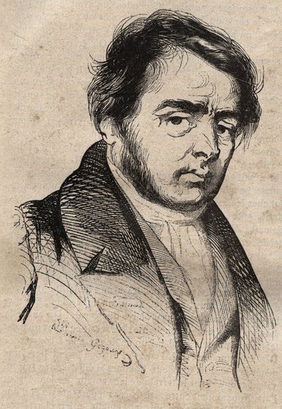 Xavier Sigalon (1787-1837) malarz, grawer autorstwa Unknown artist