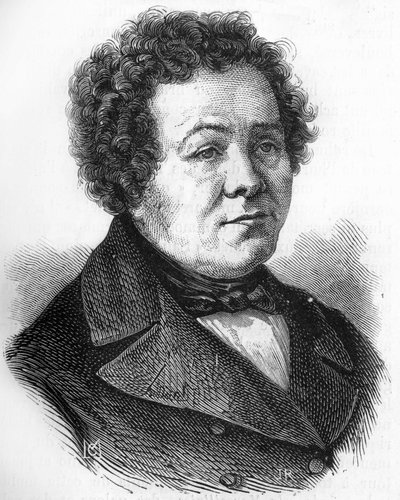 portret Adolphe Crémieux (1796-1880), francuskiego polityka. autorstwa Unknown artist