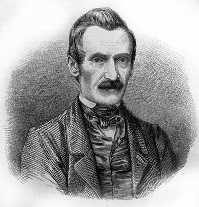 portret Alexandre Calame.Szwajcarskiego malarza i grawera (Vevey autorstwa Unknown artist