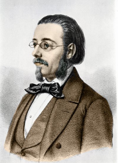 portret Bedricha Smetany (1824-1884), czeskiego kompozytora i pianisty. autorstwa Unknown artist