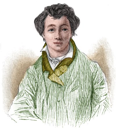 portret Christiana Johanna Heinricha Heinego (1797-1856), niemieckiego poety i dziennikarza. autorstwa Unknown artist