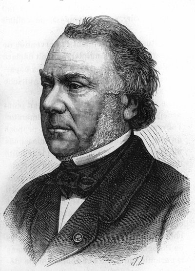 portret Claude - Alphonse Delangle. 1797-1869 francuski sędzia i minister. autorstwa Unknown artist