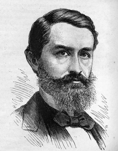 portret orientalisty Henri Duveyriera, francuskiego podróżnika i geografa autorstwa Unknown artist