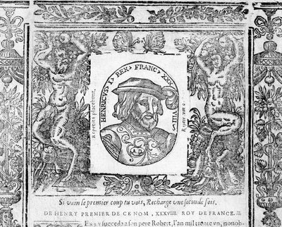 portret Henryka I, króla Francji od 1031 do 1060. autorstwa Unknown artist