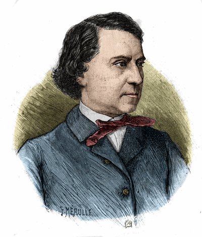 portret Louisa Blanca, francuskiego polityka i historyka (1811-1882). autorstwa Unknown artist