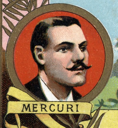 portret Toussaint MERCURI, drugi z misji Behagle w 1893 roku. autorstwa Unknown artist