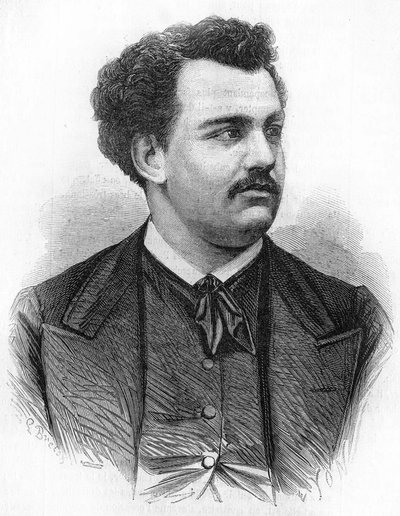 portret Victora Noira (1848-1870), francuskiego dziennikarza. autorstwa Unknown artist