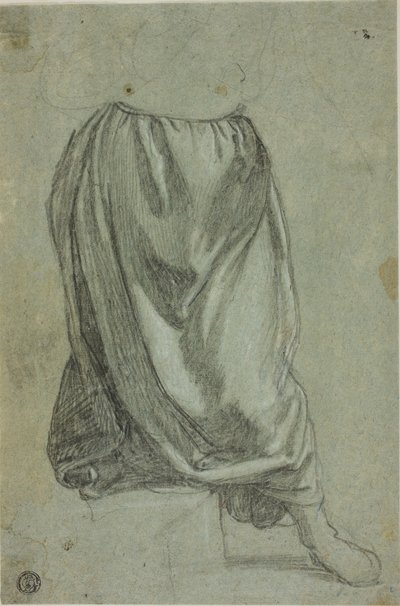 Szkic draperii autorstwa Unknown Florentine
