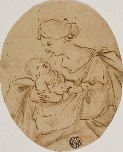 Madonna z Dzieciątkiem autorstwa Unknown Italian