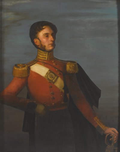 Kapitan 13. bengalskiej rdzennej piechoty autorstwa Unknown artist