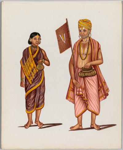 Para (z serii Kostiumy i zawody) autorstwa Unknown artist
