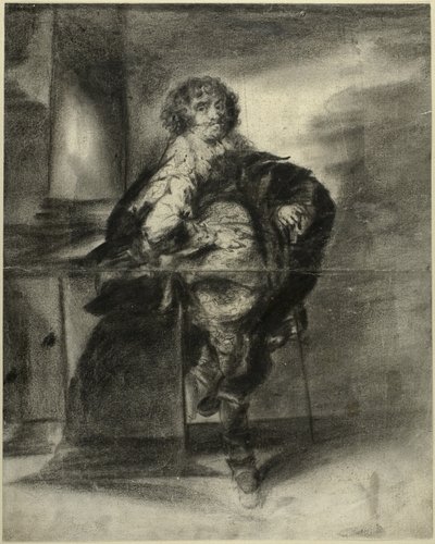 Mężczyzna w kostiumie z XVII wieku autorstwa Unknown artist