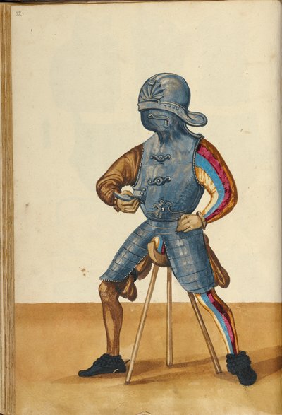 Człowiek w zbroi autorstwa Unknown artist