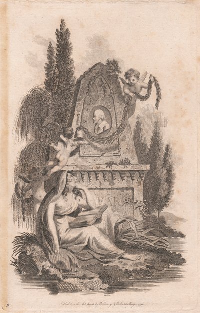 Memoriał Szekspira autorstwa Unknown artist