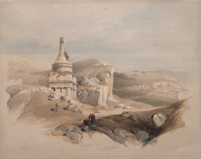 Filar Absaloma, Dolina Jehoszafata autorstwa Unknown artist