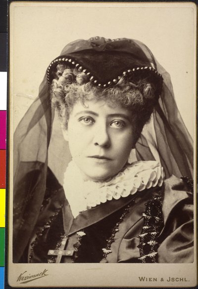 Adele Sandrock jako "Maria Stuart" autorstwa Unknown artist