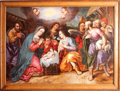 Adoracja pasterzy autorstwa Unknown artist