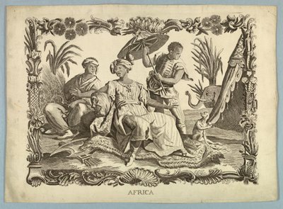 Afryka autorstwa Unknown artist