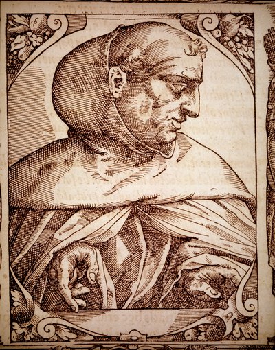 Alberta Wielkiego – w „Elogia Illustrium Virorum” autorstwa Unknown artist
