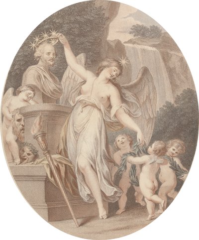 Alegoryczny hołd dla Szekspira autorstwa Unknown artist