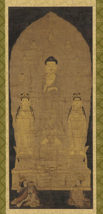 Triada Amitabhy autorstwa Unknown artist