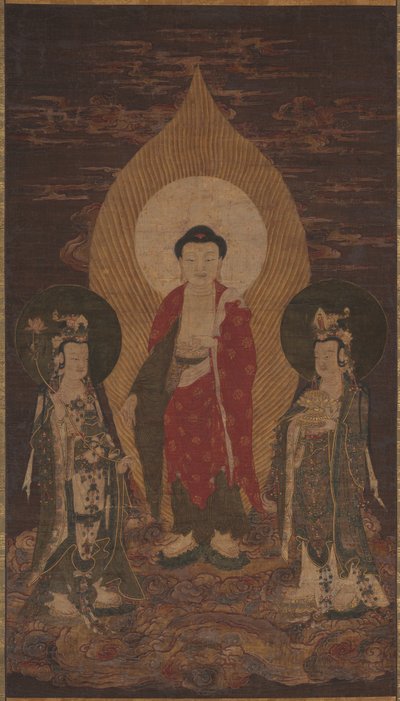 Triada Amitabhy autorstwa Unknown artist