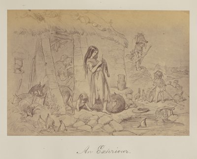 An Exteriour (sic). autorstwa Unknown artist