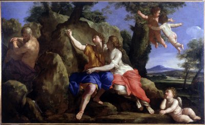 Angelique i Medore, anonimowe autorstwa Unknown artist