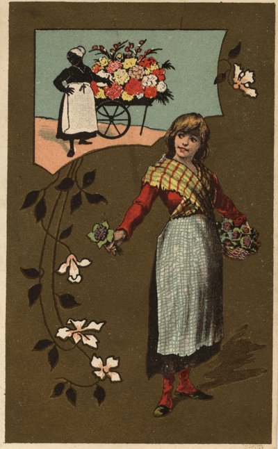 Anonimowa chromolitografia, koniec XIX wieku. autorstwa Unknown artist
