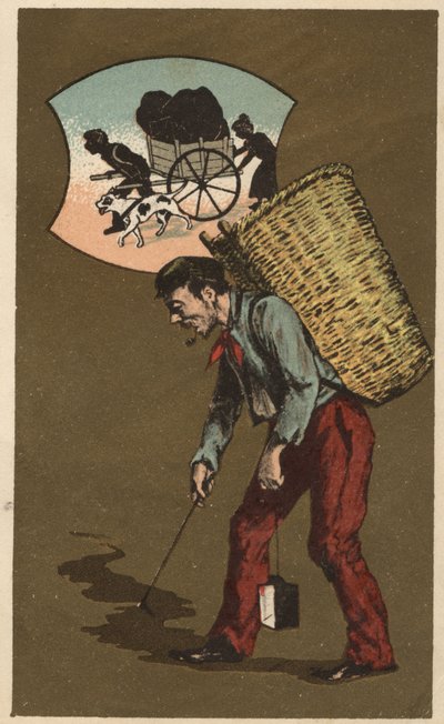 Anonimowa chromolitografia, koniec XIX wieku. autorstwa Unknown artist