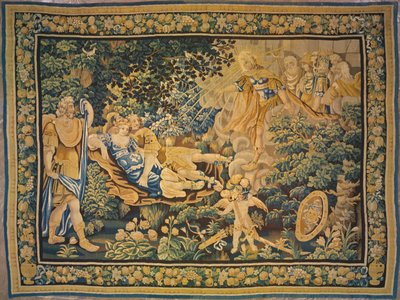Apollo wystawiający Marsa i Wenus na pośmiewisko Olimpijczyków, z Metamorfoz Owidiusza autorstwa Unknown artist