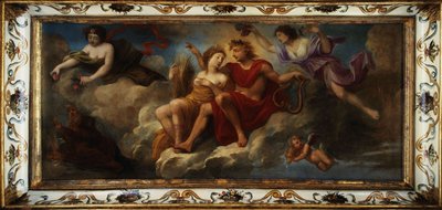 Apollo i cztery pory roku, wiosna, lato, jesień i zima, między 1645 a 1655 (olej na płótnie) autorstwa Unknown artist