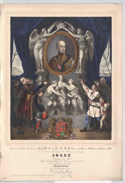 Arcyksiążę Austrii Józef (druk) autorstwa Unknown artist
