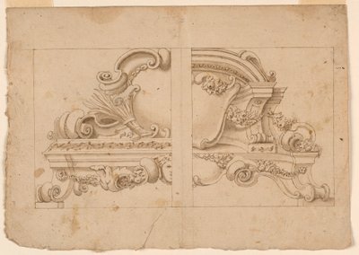Ozdoby architektoniczne autorstwa Unknown artist