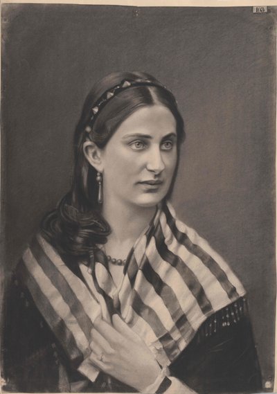 Auguste Baudius (druk) autorstwa Unknown artist