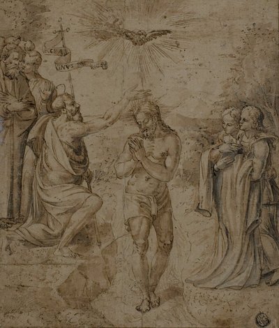 Chrzest Chrystusa autorstwa Unknown artist