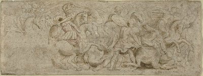Scena bitwy autorstwa Unknown artist
